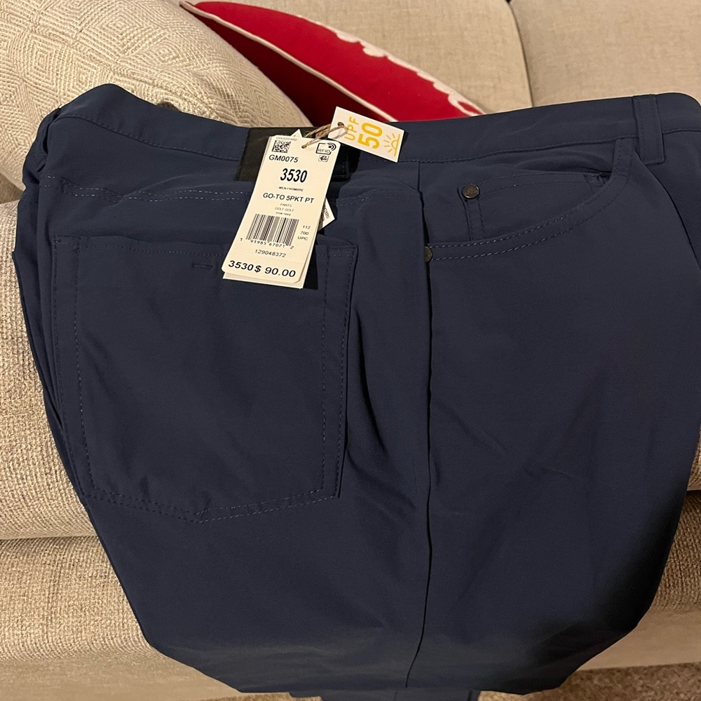 Brand new Adidas Go to 5 pocket pant in size 35-30.